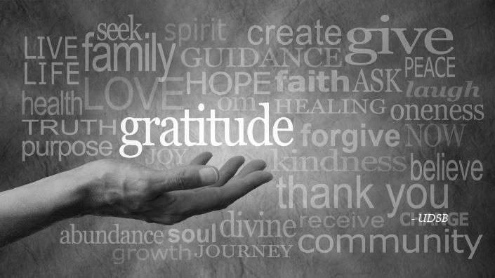 UDSB - Que votre vie exprime la gratitude