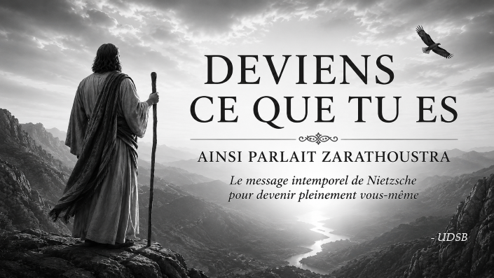 UDSB - Deviens ce que tu es : le message de Zarathoustra pour vous
