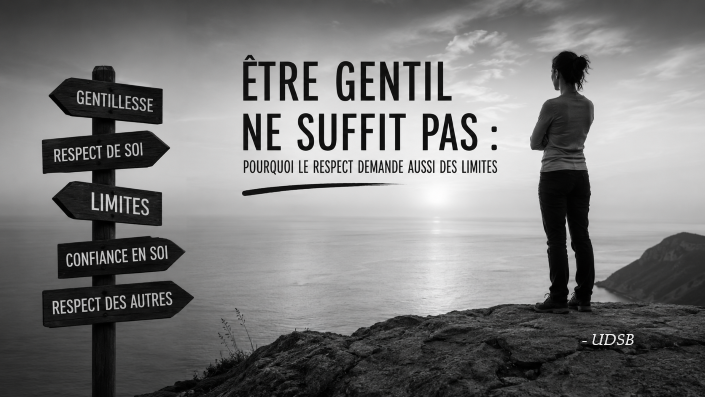 UDSB - Etre gentil ne suffit pas